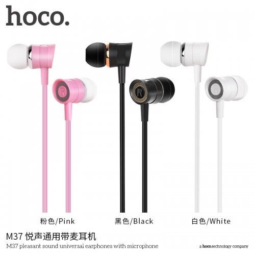 M37 Pleasant Sound Universal Earphones With Microphone